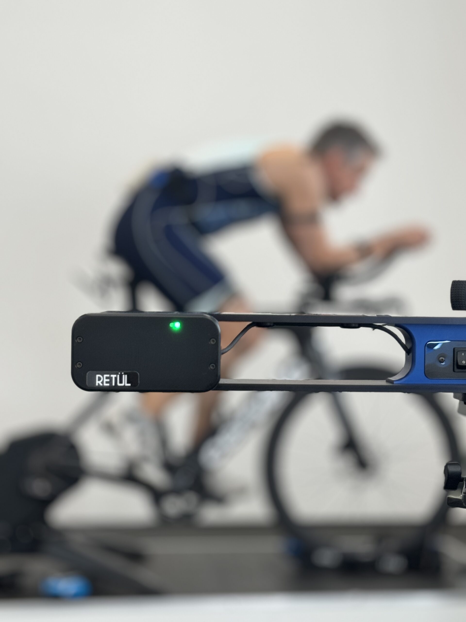 Retul bike fit measuring equipment