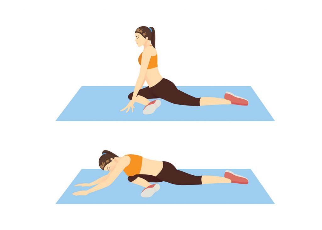 cheerleading stretches