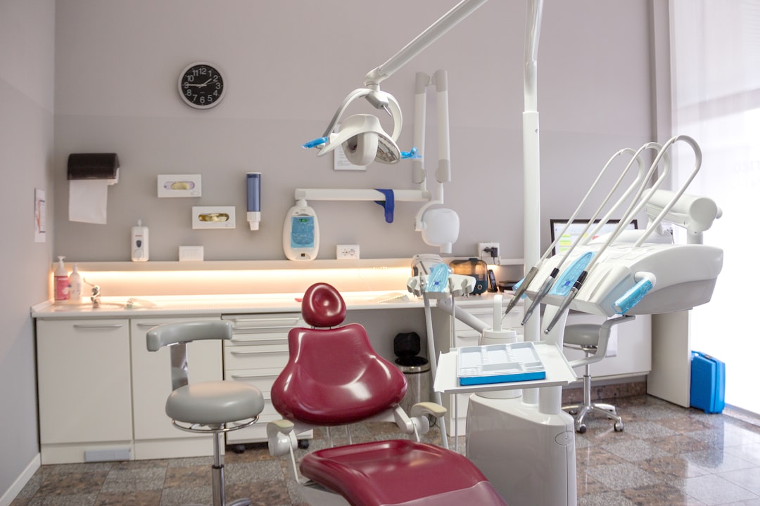 The clean, professional waiting room of a dental office, illustrating a physical business asset that needs protection. - business insurance for healthcare
