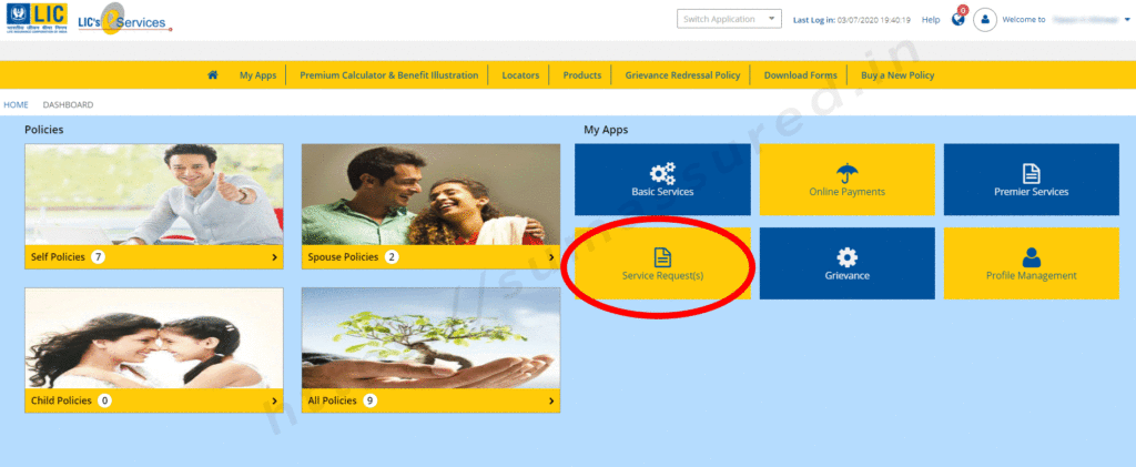 7 steps to register NEFT details in LIC online 7 steps to register NEFT details in LIC online
