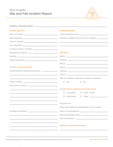 Protect your business with this incident report – Northbridge Insurance Protect your business with this incident report – Northbridge Insurance