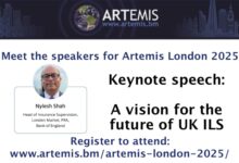 Artemis London 2025: Keynote speech from the PRA and our agenda outline